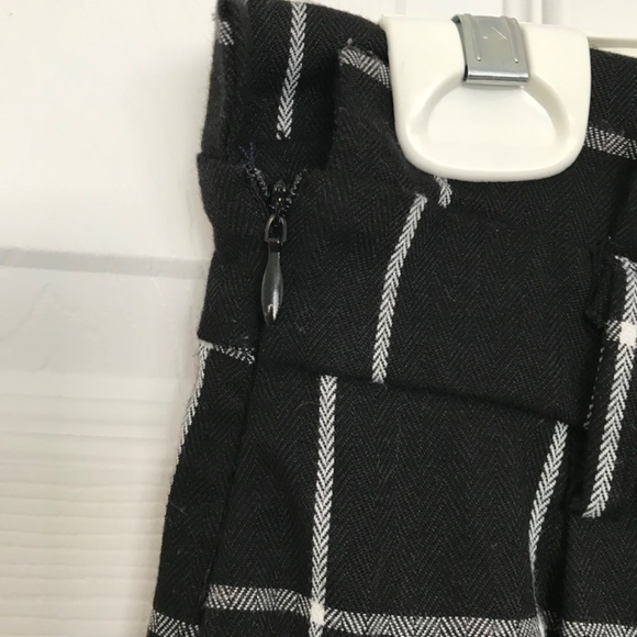 SHEIN Checkered Square Black White Dress Pants XS Business Casual Office Pockets - Picture 5 of 11